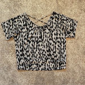 AGB Crossback Blouse